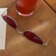 Lost Sunglasses - Silver frame & Red lenses
